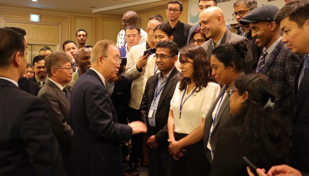 Meeting with Ban Ki Moon – Former UN General Secretary
