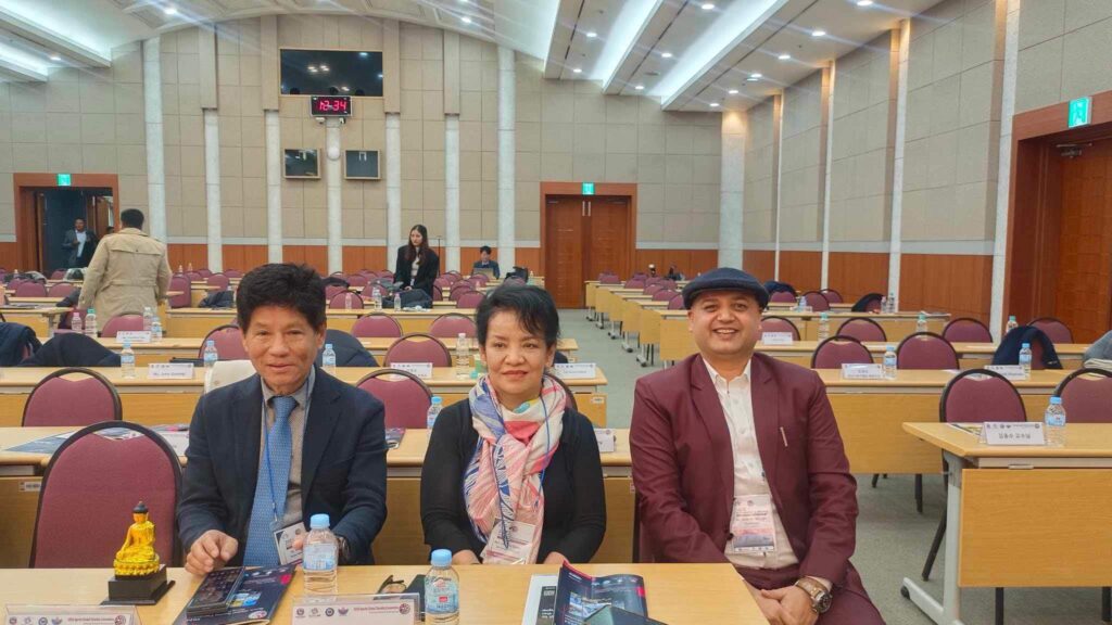 Meeting with Dr. Shesh Ghale and Dr. Jamuna Gurung