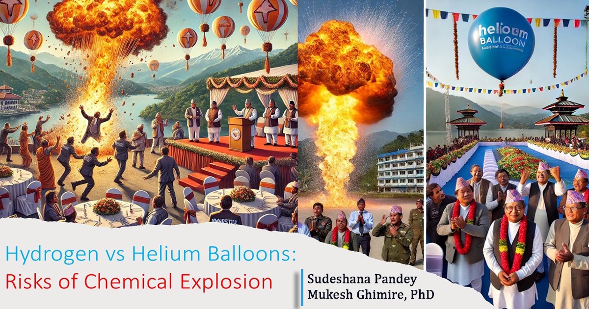 Hydrogen Vs Helium Balloons: Risks of Chemical Explosion