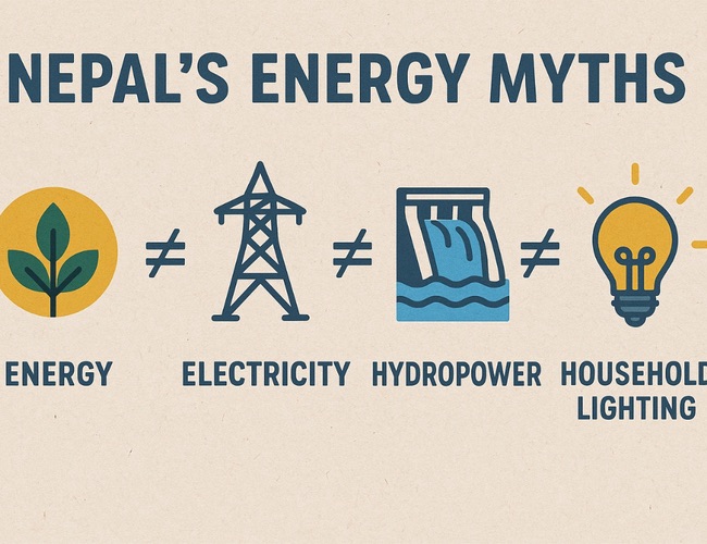 Nepal’s Energy Myths: Energy ≠ Electricity ≠ Hydropower ≠ Household Lighting